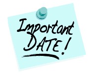 Important Date note