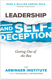 image of book cover Leadership and Self-Deception