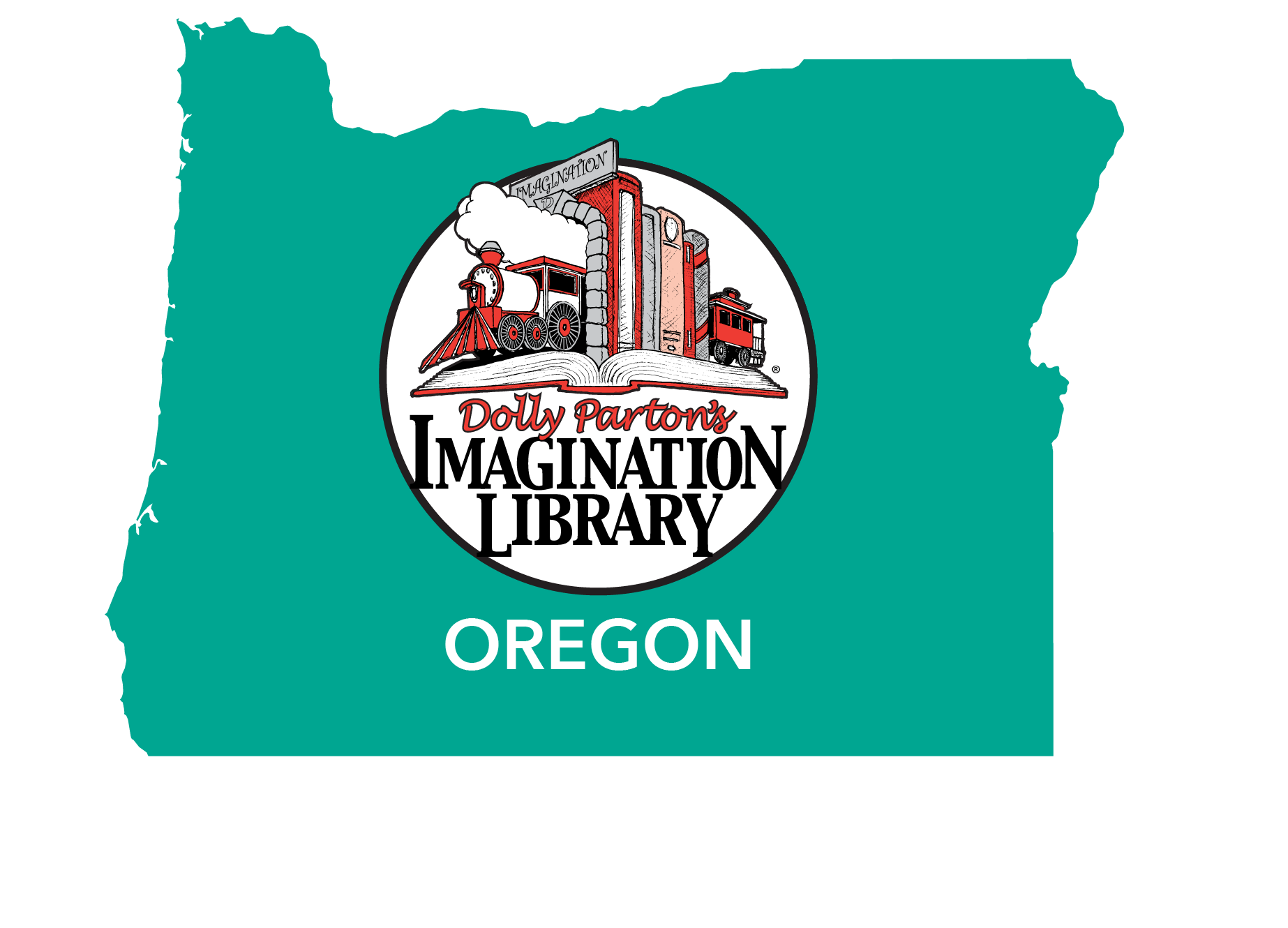 Dolly Parton Imagination Library of Oregon logo