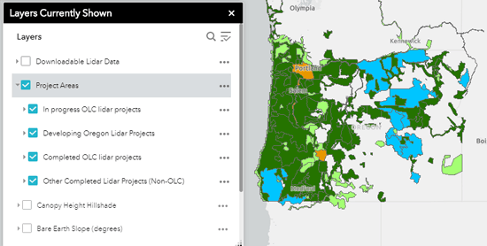 lidat project areas