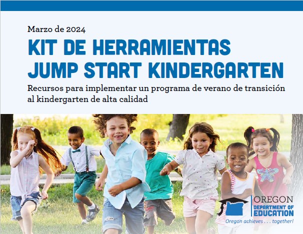 Jump Start Kindergarten Toolkit Cover Espanol
