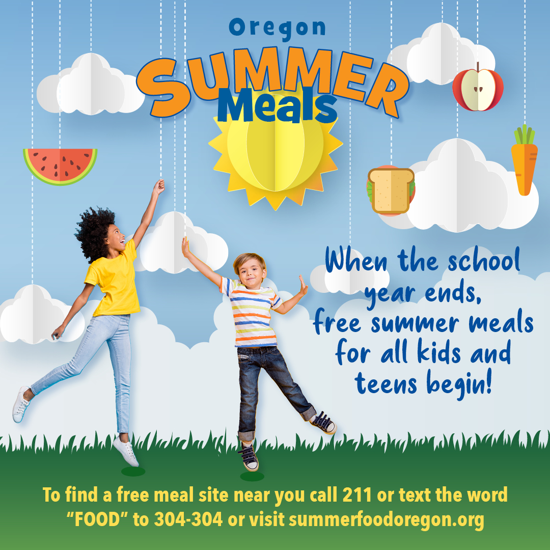 Oregon Department of Education : Seamless Summer Option : School Nutrition  Programs : State of Oregon