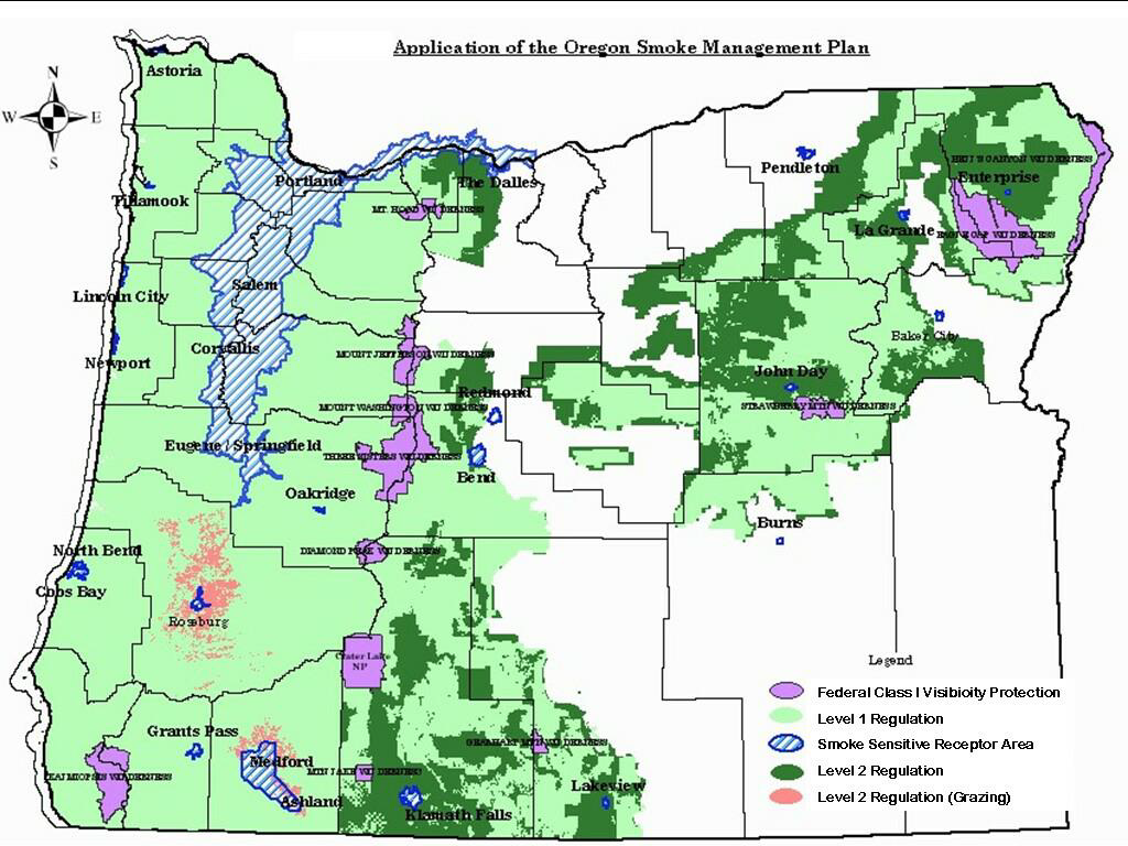 Oregon Forest Fires Map Current