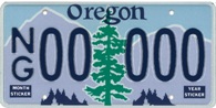 Oregon Department Of Transportation : License Plates : Oregon Driver ...