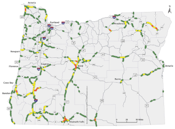 Wildlife Collision Density Map