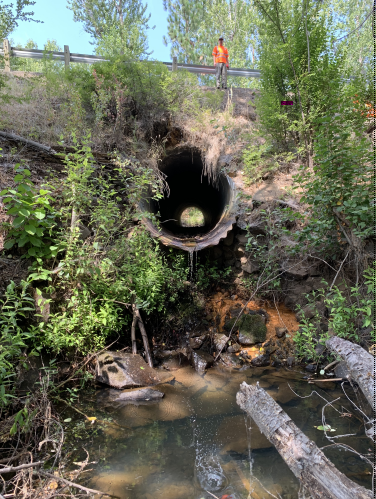 Image of Fish Creek culvert.