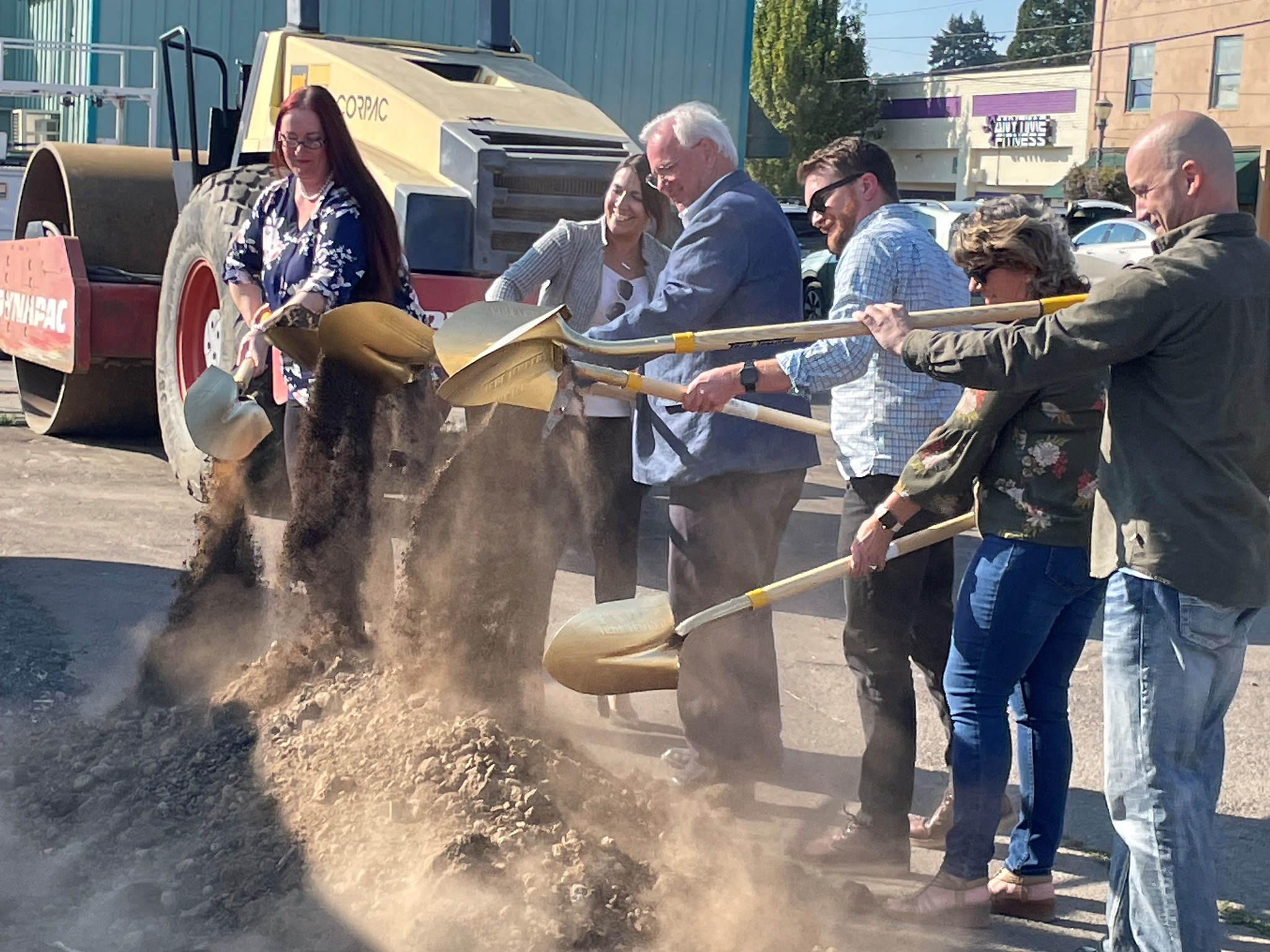 Groundbreaking in Philomath