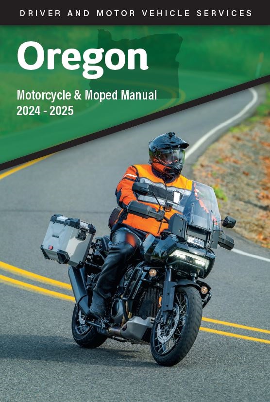 Cover of the 2024-2025 Oregon Motorcycle and Moped Manual