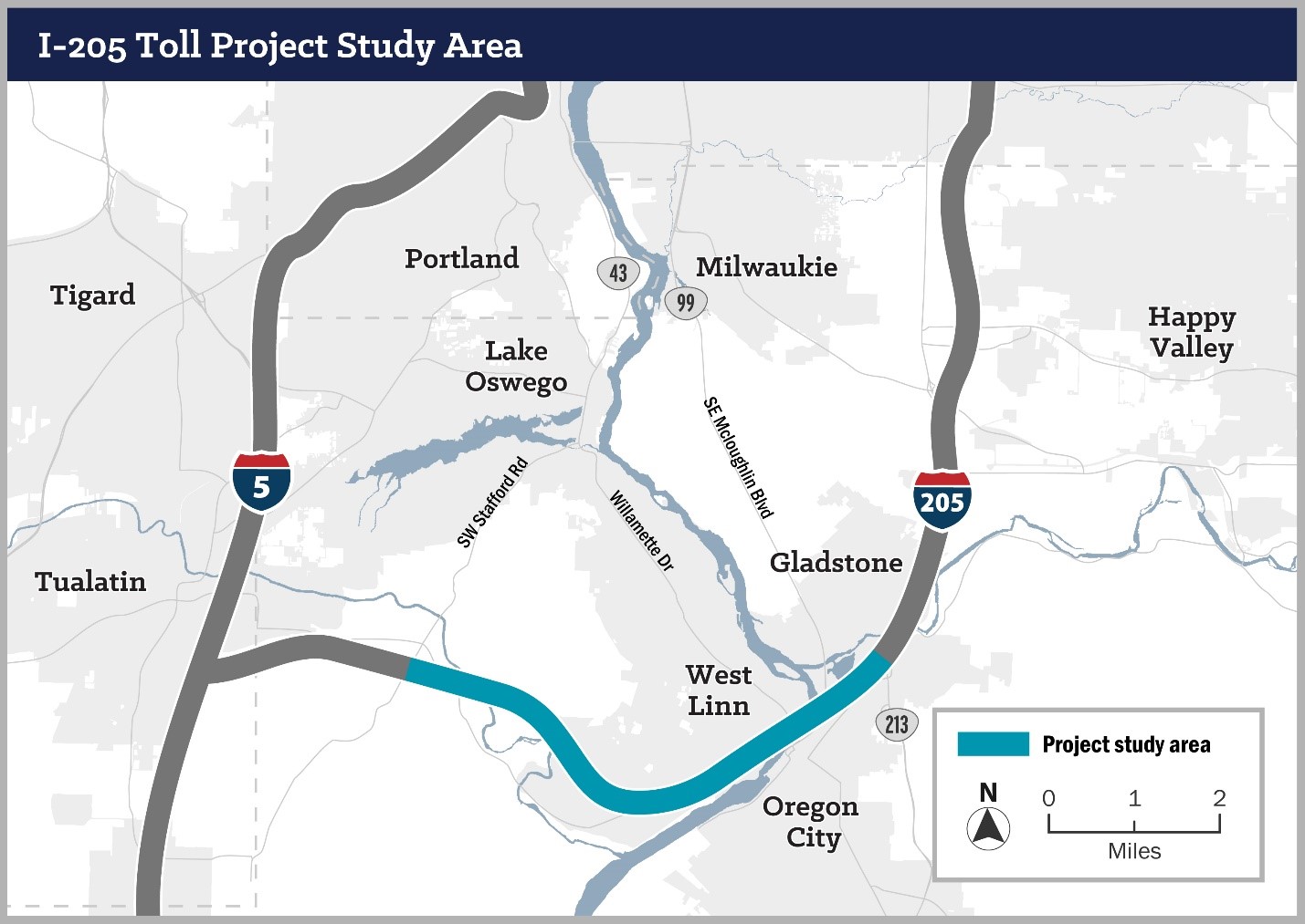 Oregon Department of Transportation : I-205 Toll Project : Oregon Toll 