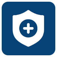 Health coverage icon