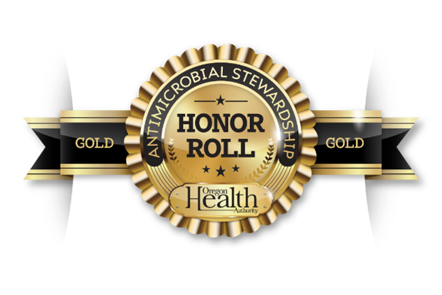 Antimicrobial Honor Roll Badge - Gold