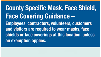 Mask sign