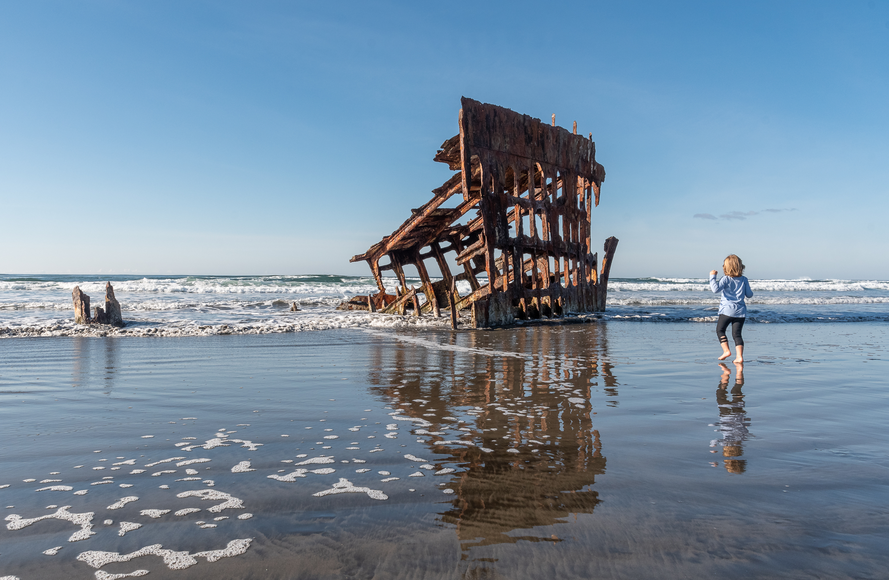 Restroom in Peter Iredale day-use area