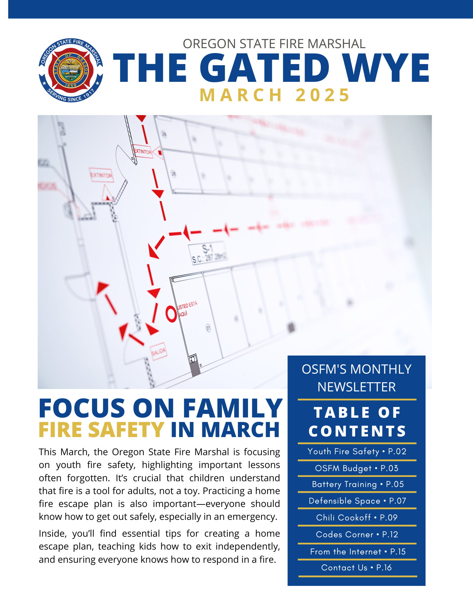 Cover of The Gated Wye March 2025 Edition