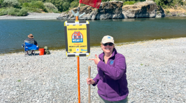 Mandatory Education Coordinator with Shoreline Safety Signage