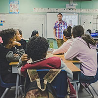 Picture of students in a classroom